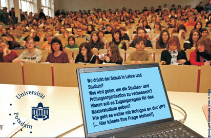 Dialog über Lehre und Studium